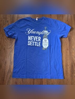 Yuengling Mens Large Blue Short-Sleeve Tee
